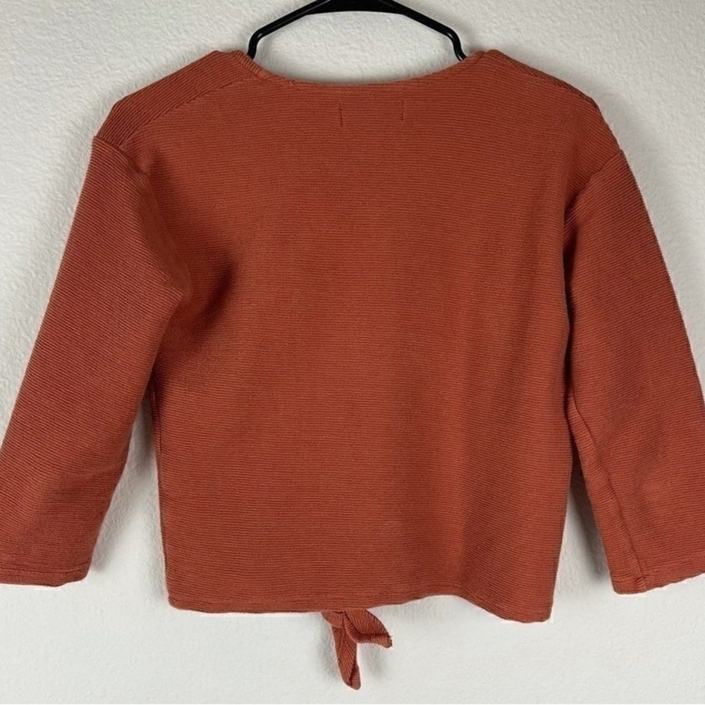 Rust Long Sleeve Women's Top